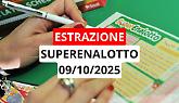 Estrazione Superenalotto: ecco i numeri vincenti di giovedì 9 ottobre