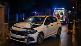 Agliè, incidente in piazza Martiri della Libertà