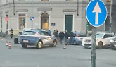 La scena dell'incidente