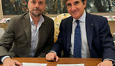 Il nuovo ds del Torino, Gianluca Petrachi, insieme al presidente Cairo (foto Instagram)