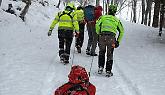 Intervento d&rsquo;emergenza a Forno Alpi Graie per caduta sul ghiaccio