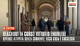 Blackout in corso Vittorio Emanuele
