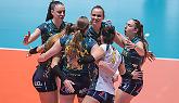 La Reale Mutua Fenera Chieri '76 in campo nella gara di ritorno della semifinale di CEV Volleyball Cup