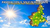 Meteo, brilla il sole sulla Pasqua dei piemontesi. E le temperature saliranno ancora nei prossimi giorni