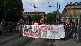 Le immagini dal corteo pro Palestina