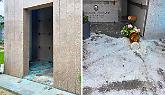 Raid dei ladri nel cimitero, violate le tombe di famiglia