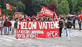Primo Maggio, spintoni al corteo tra Pd e Fronte Comunista