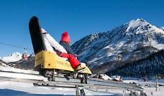 Monginevro, parte la slitta Monty Express: tre giorni di adrenalina e panorami mozzafiato