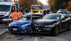 Valsusa, scontro semi-frontale a Caselette