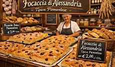 La focaccia dolce di Alessandria: il segreto zuccherino del Piemonte