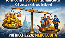 Se potessi avere... 2.000 euro al mese. A Torino aumenta la ricchezza (per pochi) in Borsa