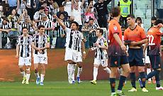 L'esultanza di McKennie in Juventus-Genoa 2-0