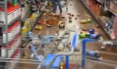 Terremoto in Nevada: vetri in frantumi e cibo sparso sul pavimento