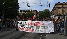 Le immagini dal corteo pro Palestina