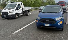 Scontro sul raccordo Torino-Caselle, tre auto coinvolte all'altezza di Borgaro