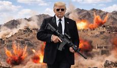 Trump pubblica un&rsquo;immagine con un mitra tra le mani e riaccende le tensioni con l&rsquo;Iran