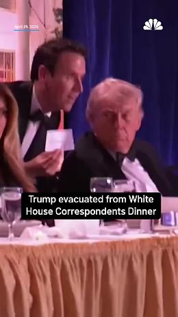 Attacco alla cena di Trump: colpi d&rsquo;arma da fuoco, notte di tensione a Washington
