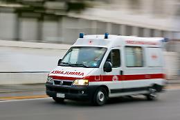 Bricherasio, frontale tra due auto: conducenti in ospedale in codice giallo