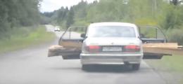 Il legname non c'entra? Lo trasporta in auto lo stesso