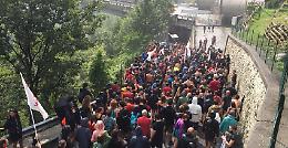I No Tav si ritrovano in migliaia in Valsusa: sale la tensione
