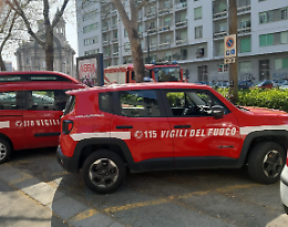 Vigili del fuoco in azione tra alberi caduti e scantinati allagati a Cuorgnè 