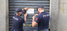 Controlli anti Covid a Barriera Milano: chiuso chiosco-bar in piazza Derna