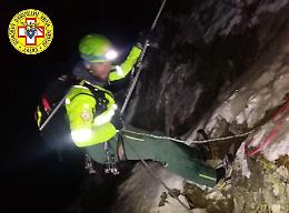 Salvati nella notte due alpinisti bloccati sulla Bessanese