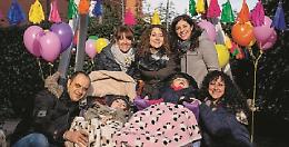 Una altalena nel suo giardino: il sogno di Margherita è realtà