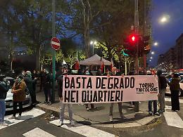 Camper abusivi in via Boston, sit-in di Torino Tricolore