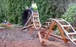 Le montagne russe... in giardino: che regalo per i nipoti