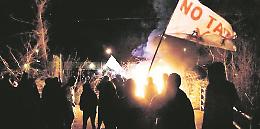 Cantiere sotto assedio: in Valle tornano polizia, i No Tav e gli anarchici [FOTO e VIDEO]
