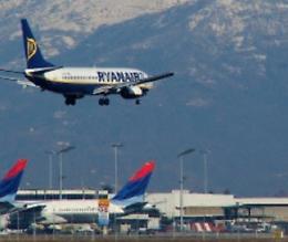 Quattro nuove rotte con Ryanair con 76 voli a settimana in estate