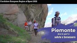 Il Piemonte ufficialmente candidato come Regione europea dello Sport 2022