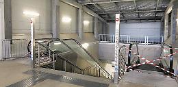 La stazione fantasma Rebaudengo: una scala mobile su due è fuori uso