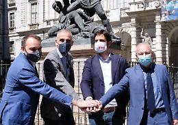 Comunali a Torino, è corsa a 4 per le primarie del centrosinistra [LE FOTO]