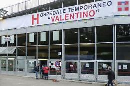 Covid, il Valentino va in stand-by come hub vaccinale: resterà pronto in configurazione ospedaliera