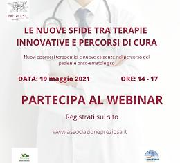 “Le nuove sfide tra terapie innovative e percorsi di cura”