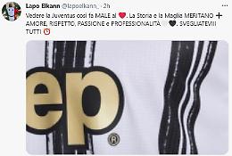 Il tweet di Lapo: "Vedere la Juventus così fa male al cuore, svegliatevi tutti"