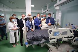 Mauriziano, taglio del nastro per la nuova terapia subintensiva/intensiva [FOTO]