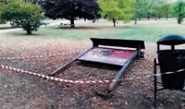 Totem, panchine e ponte ko: allarme vandali al Colonnetti