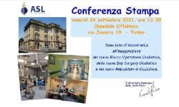 Ospedale Oftalmico, riparte a pieno ritmo l'attività oculistica dell'Asl Città di Torino