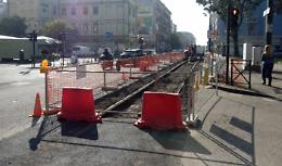 Ripartono i cantieri in via Nizza: «Entro Natale rimossi i binari»
