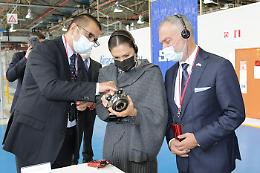 La principessa Victoria di Svezia in visita al polo di Airasca, poi all'Unione Industriali di Torino [FOTO]