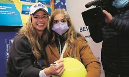 La grande festa per le Atp Finals si infiamma per la bella Camila