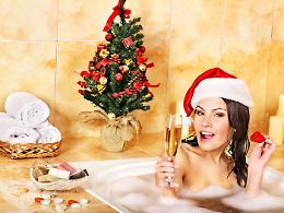 Fragolina e bollicine per la moretta: "Happy new year"
