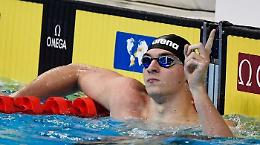 Nuoto, due ori per il torinese Miressi ai mondiali in vasca corta