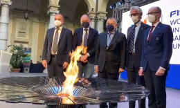 Universiadi, a Torino l'accensione della Fiaccola del Sapere per l'edizione estiva [IL VIDEO]