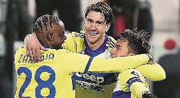 E’ la Juventus di Vlahovic: un’altra magia del serbo manda ko il Sassuolo