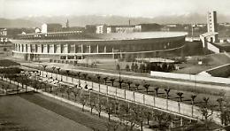 In piazza d’Armi il “Comunale”, stadio costruito in tempi record