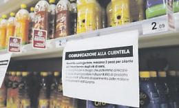 Olio di semi razionato nei supermarket